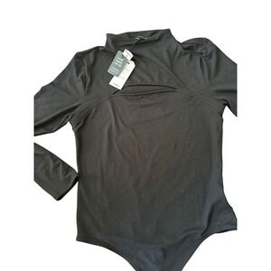 BNWT- Express Black Body contour body suit,